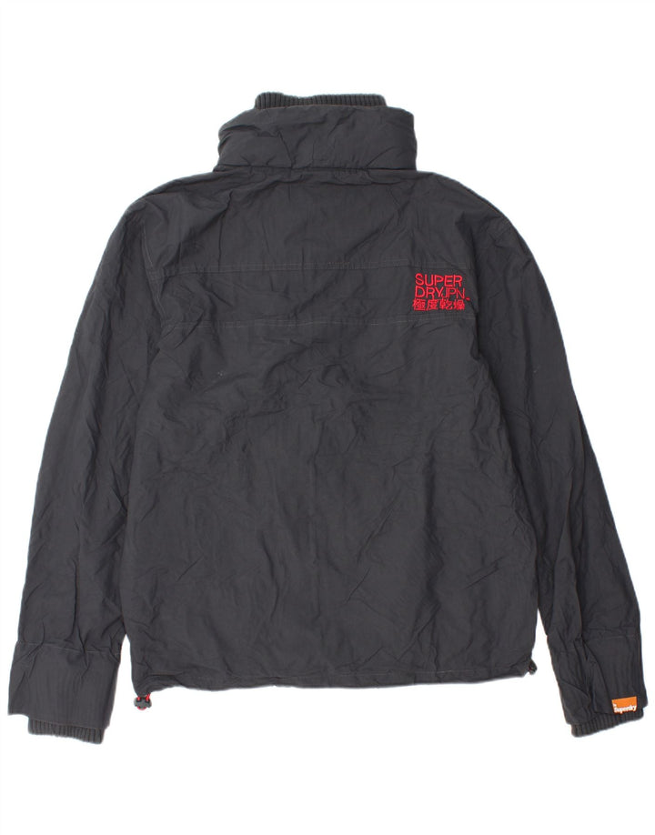Мужская ветровка-дождевик Superdry UK 40, большой серый нейлон