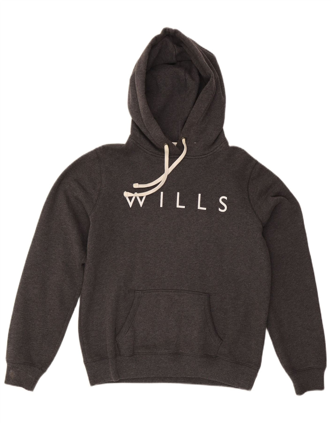 Женский джемпер с капюшоном JACK WILLS UK 14, большой серый хлопок