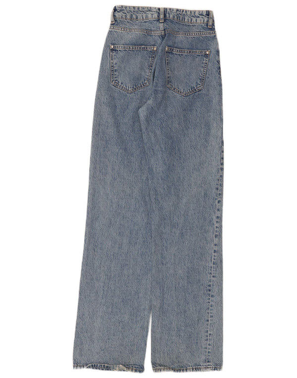 Женские джинсы с высокой талией Zara EU 34 2XS W24 L34 синие