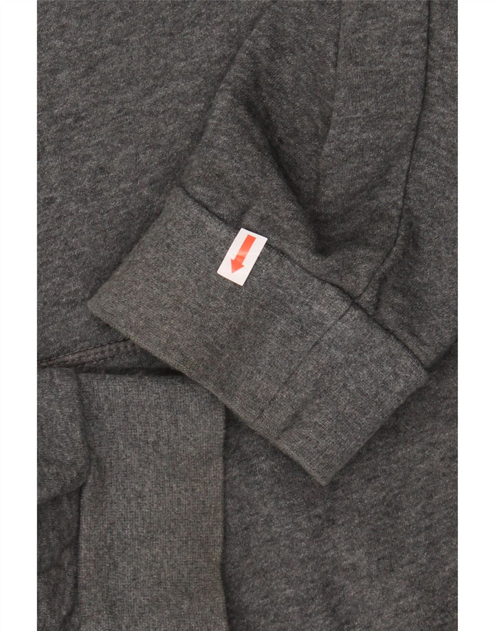 ADIDAS Mens Hoodie Jumper Large Grey Cotton Vintage Adidas and Second-Hand Adidas from Messina Hembry 