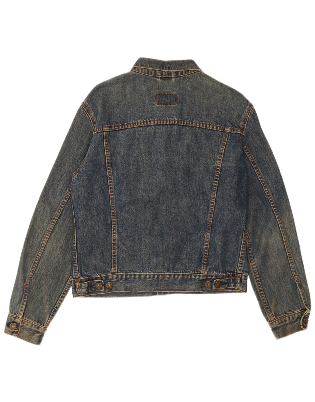 Женская джинсовая куртка Levi's UK 18 XL Синяя