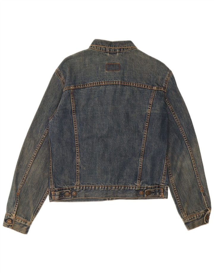 Женская джинсовая куртка Levi's UK 18 XL Синяя