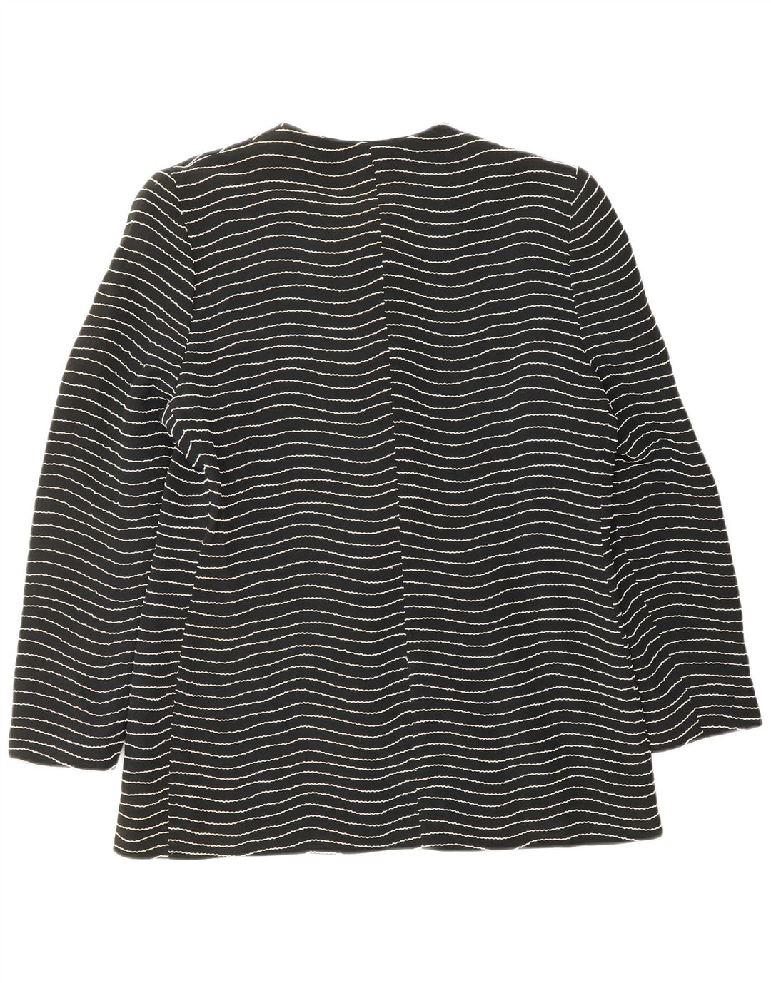 Женский пиджак на 6 пуговицах Gai Mattiolo IT 50 XL, черный в полоску