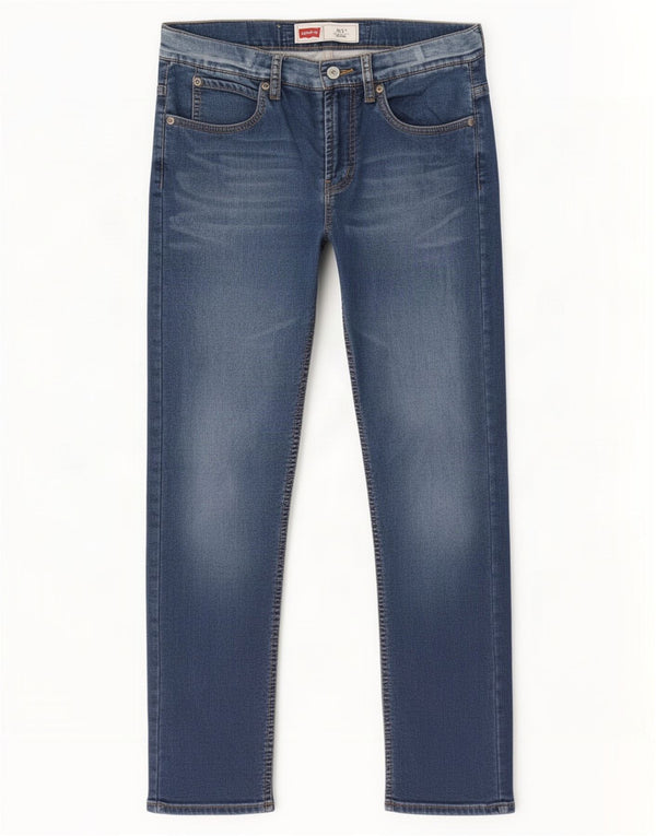 Джинсы Levi's 511 Slim для мальчиков 15–16 лет W28 L27, синий хлопок