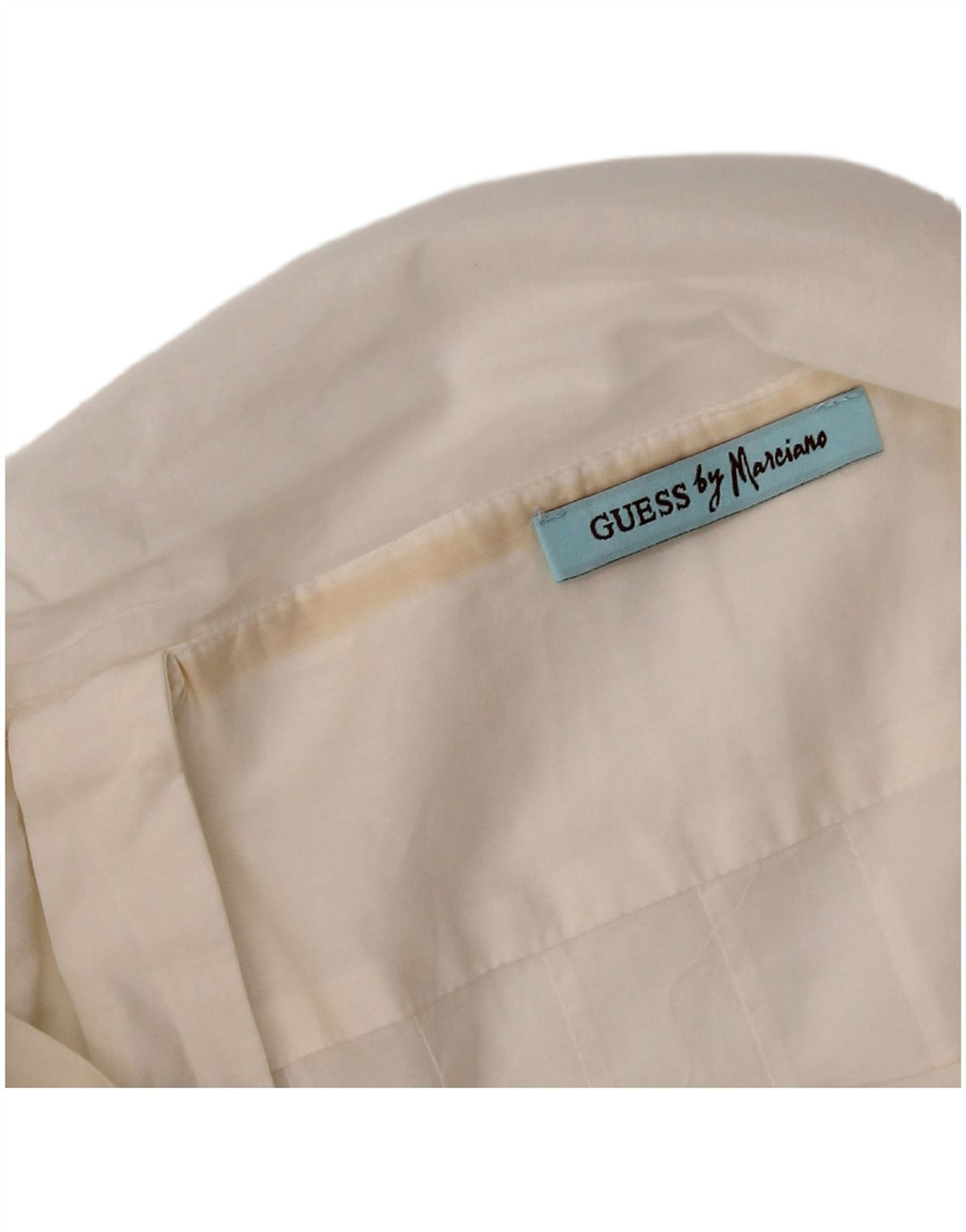 Женская укороченная блузка без рукавов GUESS BY MARCIANO UK 8, маленький белый