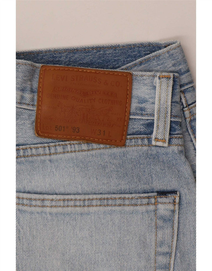 Мужские джинсовые шорты Levi's 501 W31, средний синий хлопок