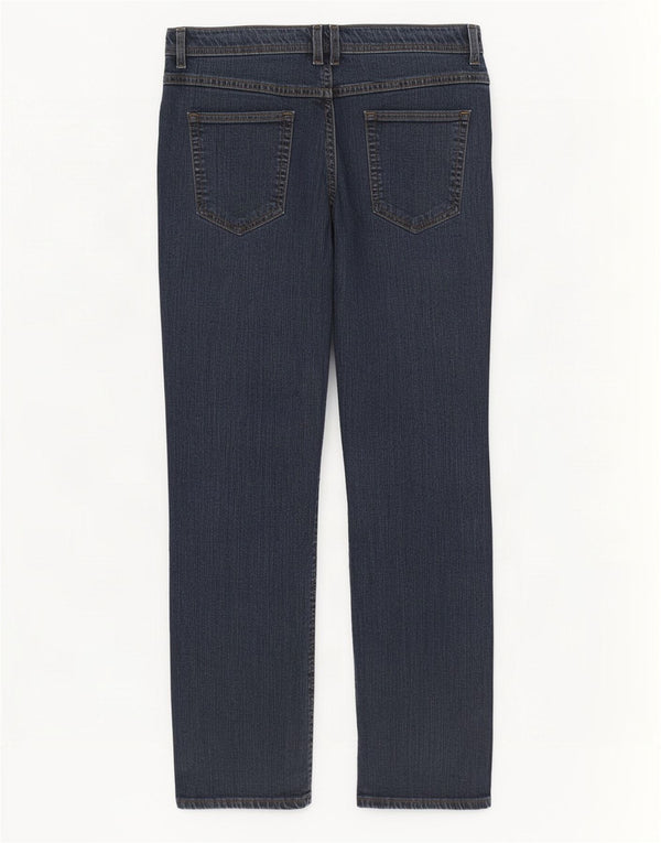 Женские прямые джинсы Marks & Spencer UK 14 Medium W30 L30 Темно-синие
