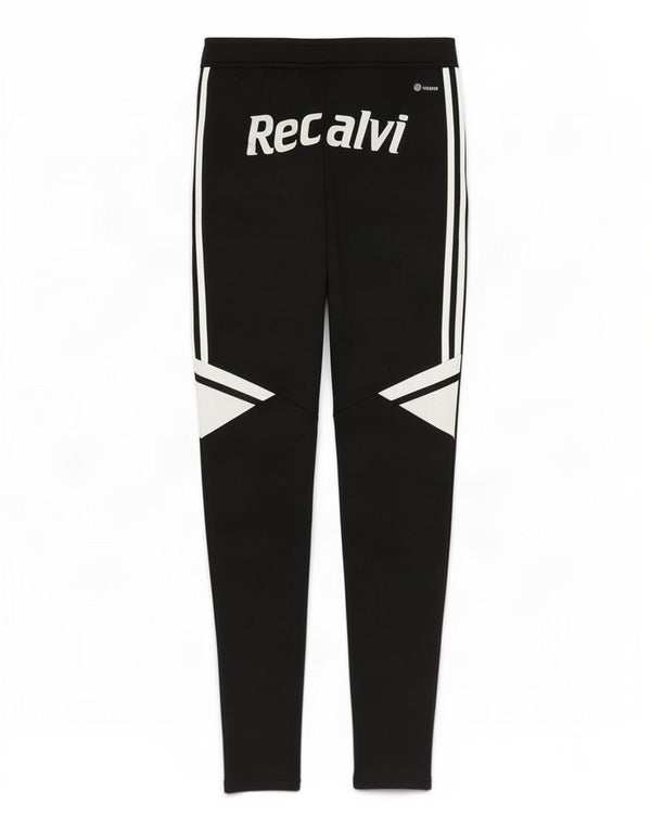 Женские спортивные брюки Adidas Aeroready UK 4 XS черные с цветными блоками