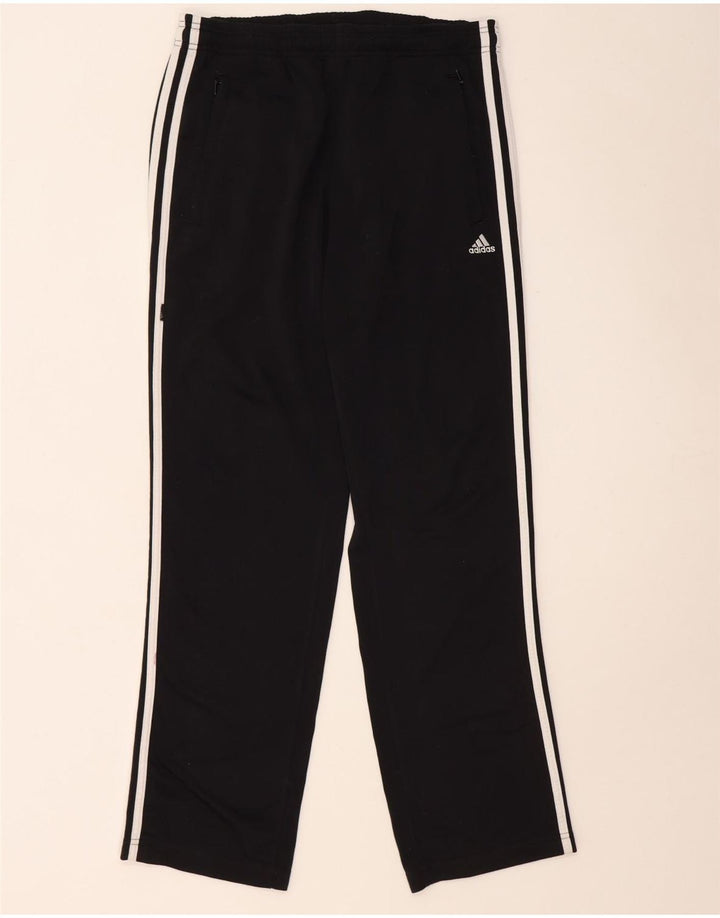 Мужские спортивные брюки Adidas, маленькие черные из полиэстера