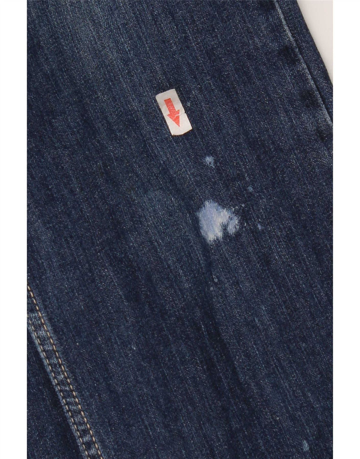 Женские прямые джинсы Levi's 524 W29 L32 синие, хлопок