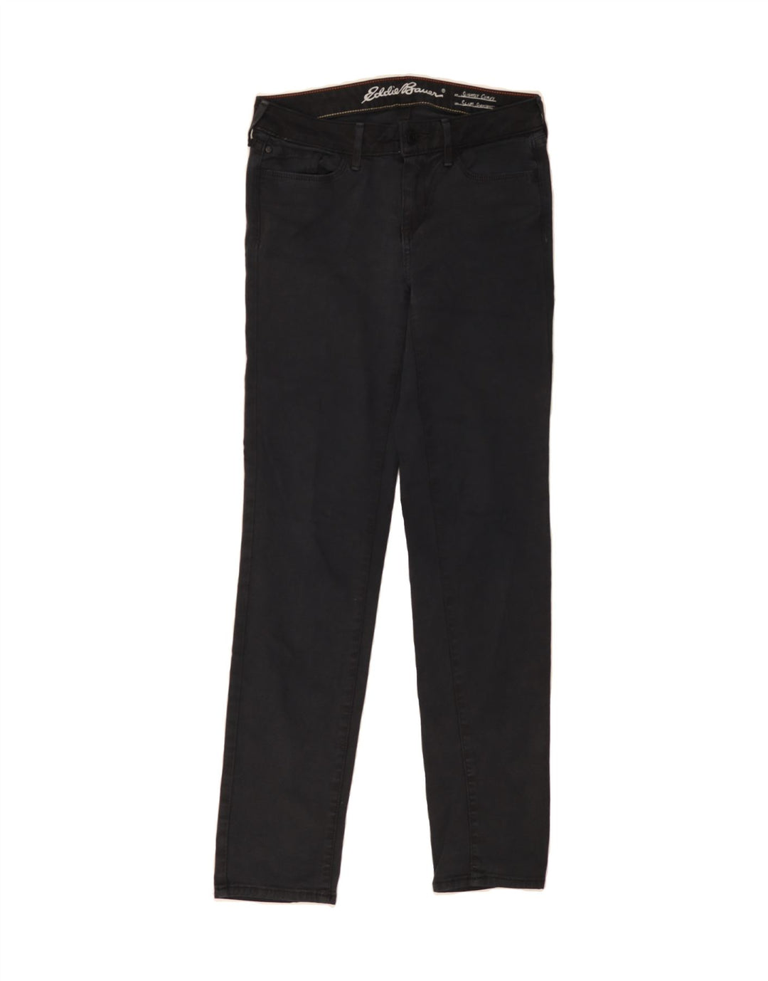 EDDIE BAUER Womens Slightly Curvy Straight Jeans US 4 Small W30 L30 Black Vintage Eddie Bauer and Second-Hand Eddie Bauer from Messina Hembry 