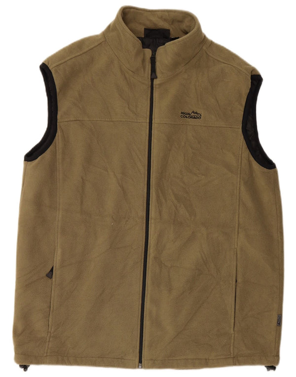 Мужской флисовый жилет High Colorado UK 42 XL, полиэстер цвета хаки