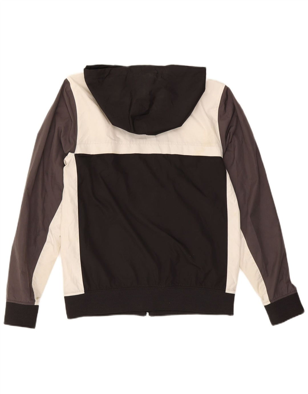 Мужская спортивная куртка с капюшоном Vans, маленькая черная полиэстер с цветными блоками