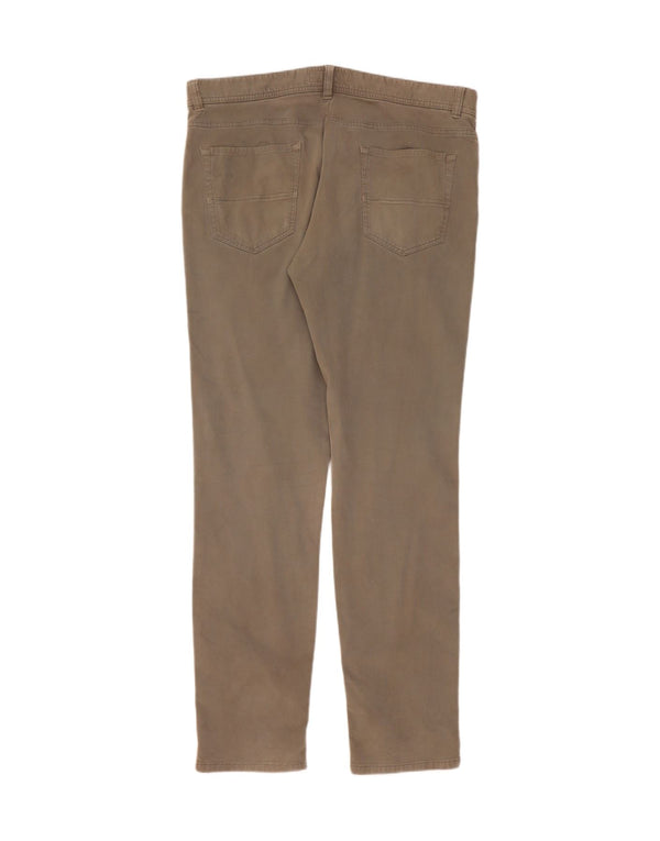 Trussardi Мужские узкие брюки-чинос IT 56 3XL W40 L36 Хаки Хлопок