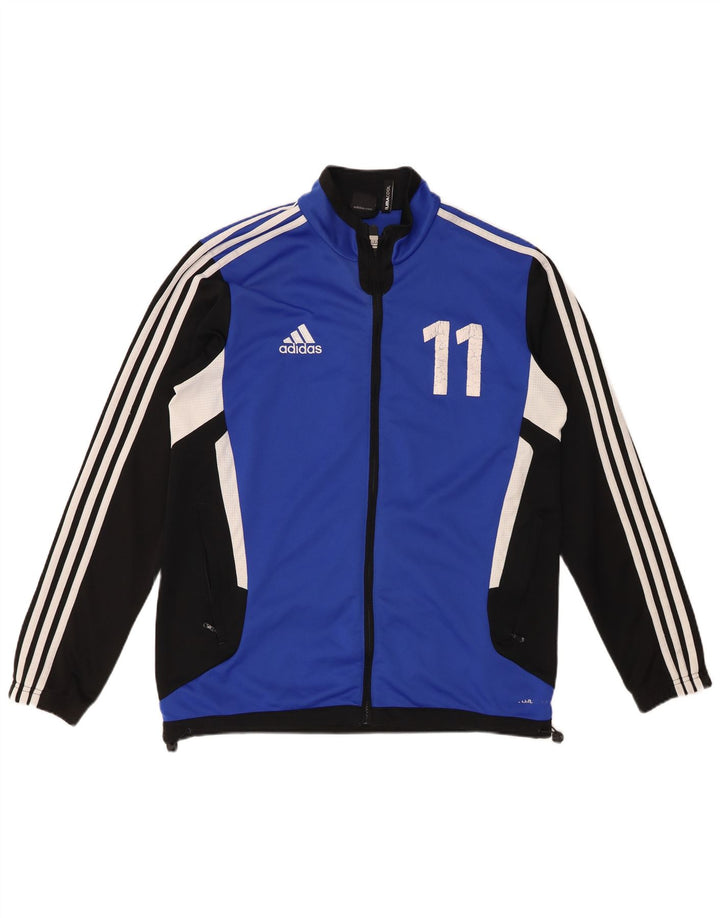 Мужская верхняя куртка ADIDAS Climacool, Великобритания 38/40, средний синий