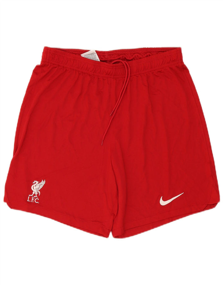 Мужские спортивные шорты Nike Liverpool Slim Fit XL, красный полиэстер