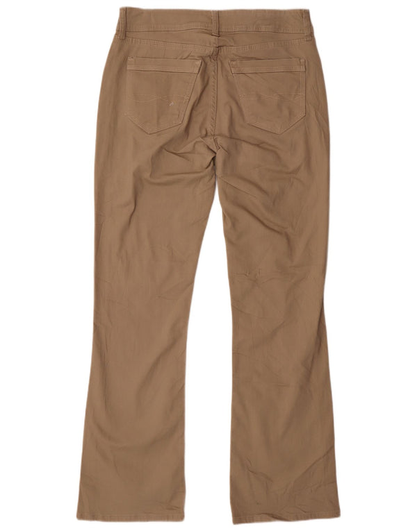 Женские брюки чинос Lee Bootcut, большие размеры W30 L32, коричневый хлопок, США 10