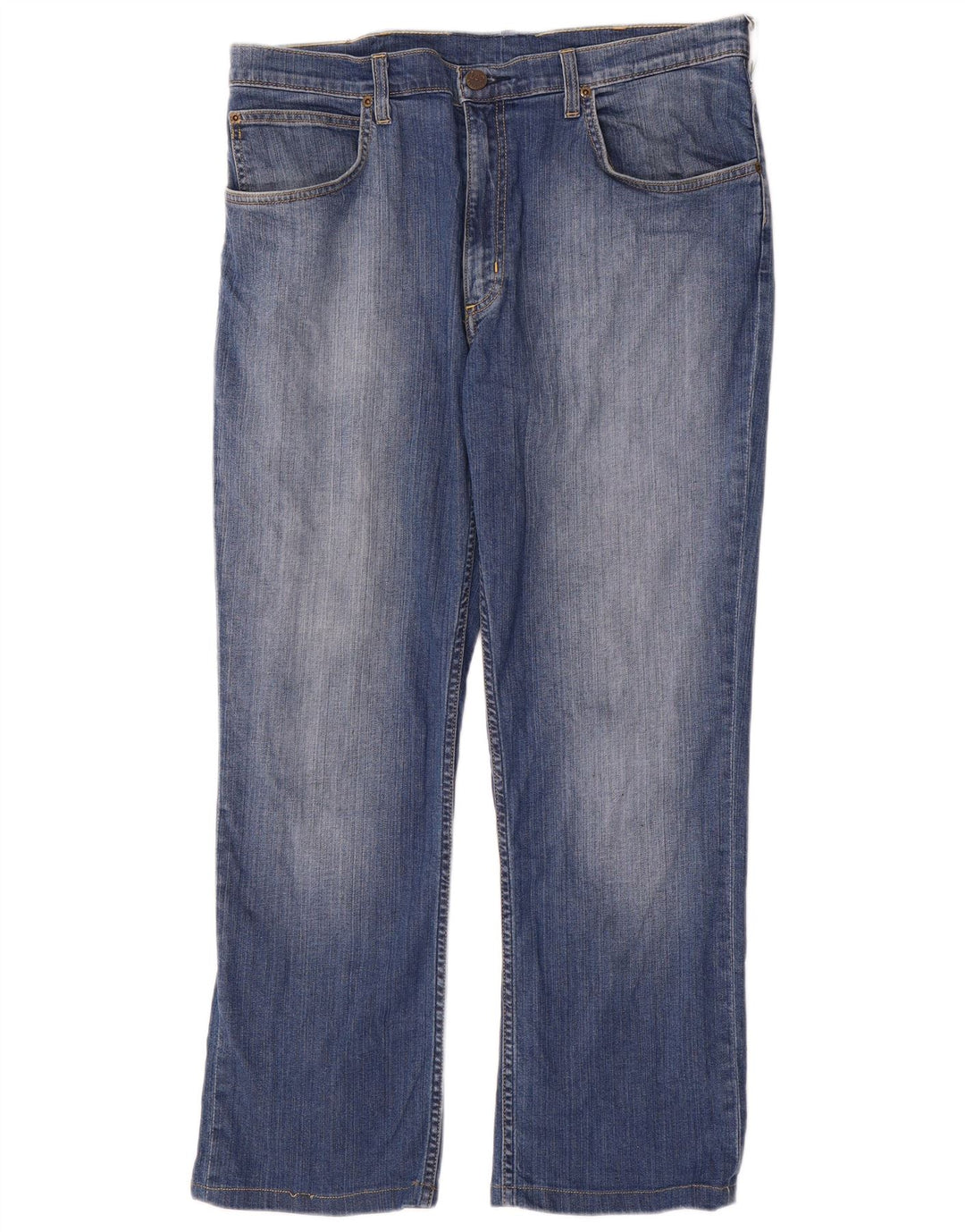 Мужские прямые джинсы Lee Brooklyn W38 L29, синий хлопок