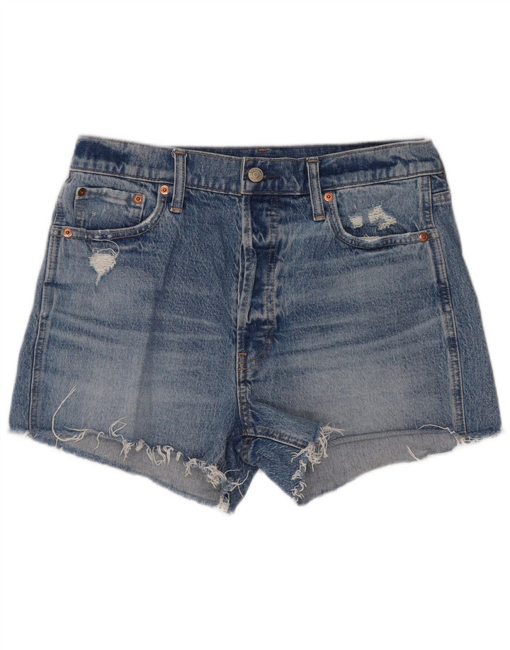 Женские джинсовые шорты Gap W30, средний синий, хлопок