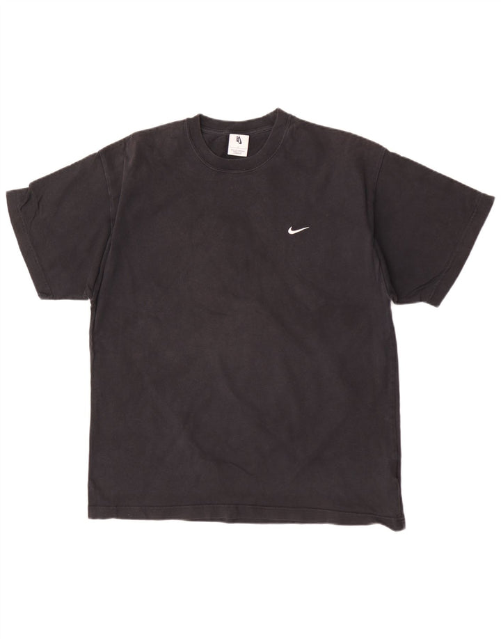 Мужская футболка Nike, большой черный хлопок