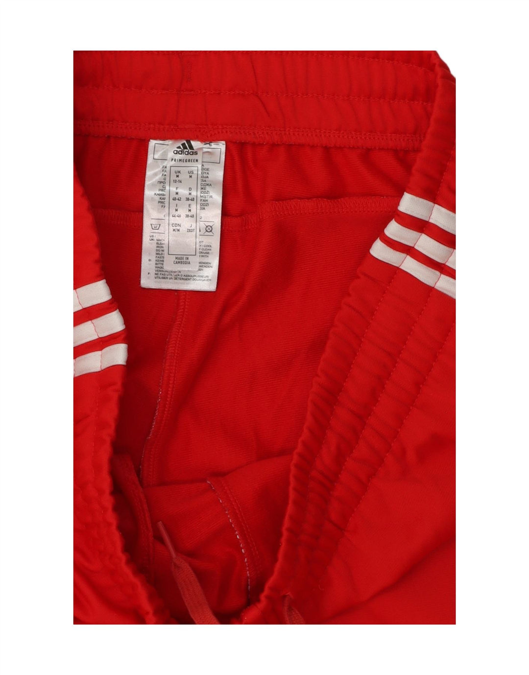 Женские спортивные брюки Adidas UK 12/14, средний красный полиэстер