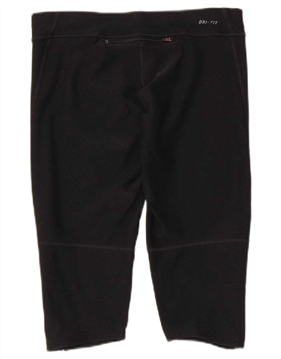 Женские леггинсы-капри NIKE Dri Fit UK 12, средний черный полиэстер