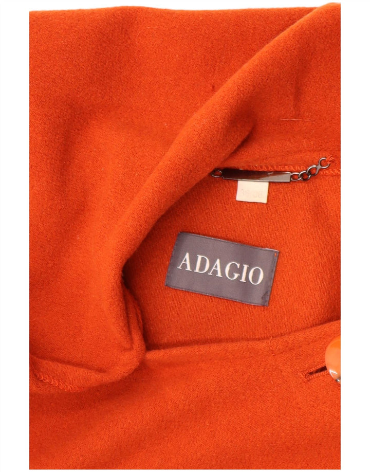 Женское пальто-пончо Adagio IT 36/38 XS Оранжевый