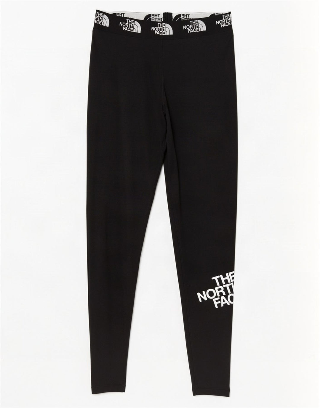 Женские леггинсы с рисунком The North Face UK 12, средний черный хлопок, черный цвет
