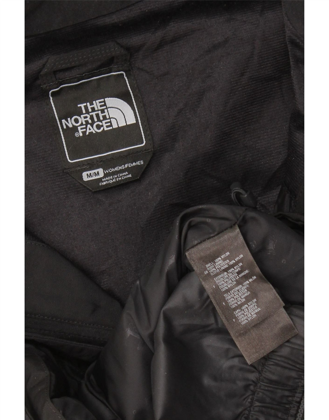 Женская ветровка с капюшоном THE NORTH FACE Hyvent UK 14, средний черный