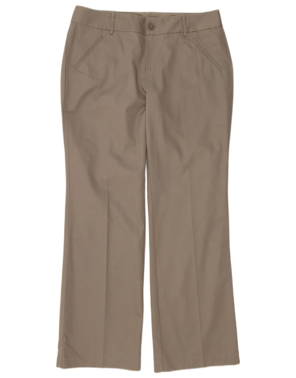 EDDIE BAUER Женские повседневные брюки Blakely Fit US 12, большие W34 L34, серые