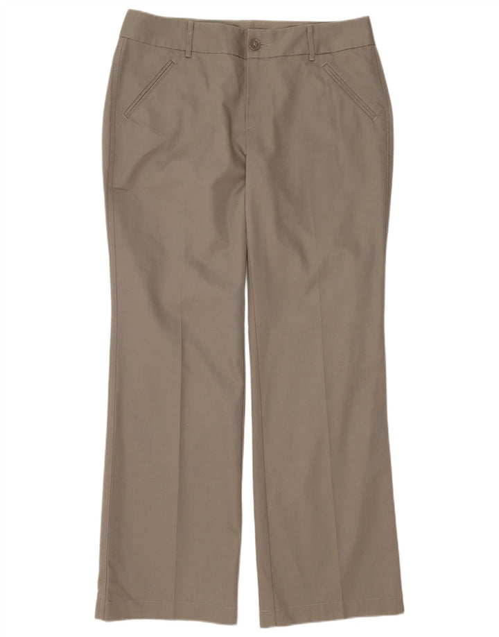 EDDIE BAUER Женские повседневные брюки Blakely Fit US 12, большие W34 L34, серые