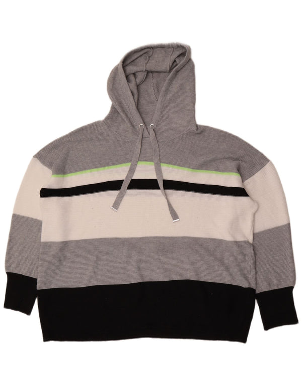Женский свитер с капюшоном Marks & Spencer Autograph UK 18 XL Серый