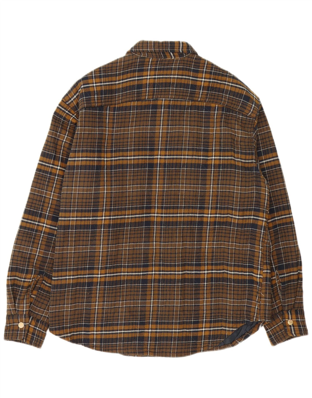 Мужская фланелевая рубашка Jack & Jones Lumberjack, хлопковая большая коричневая клетка