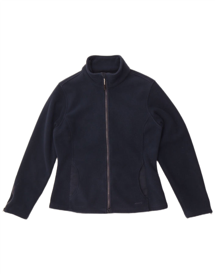 Женская флисовая куртка Musto UK 14, большой размер, темно-синий, полиэстер