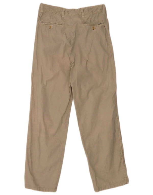 Ermenegildo Zegna Мужские брюки чинос с привязкой IT 46 XS W27 L28 Бежевый хлопок