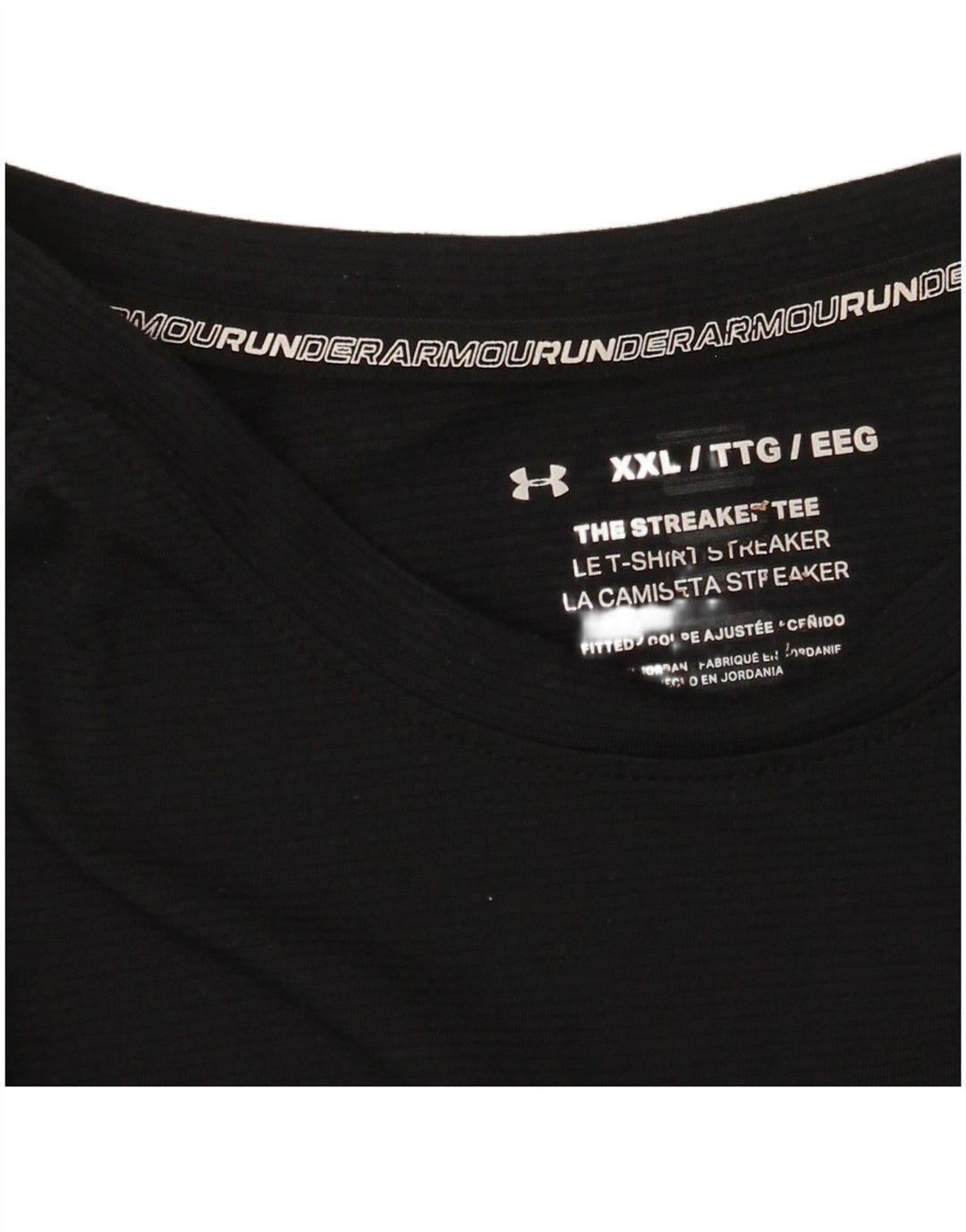 Мужская футболка Under Armour Top 2XL черная