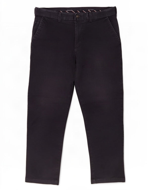 Мужские прямые брюки чинос Marks & Spencer Blue Harbour W34 L29 темно-синие