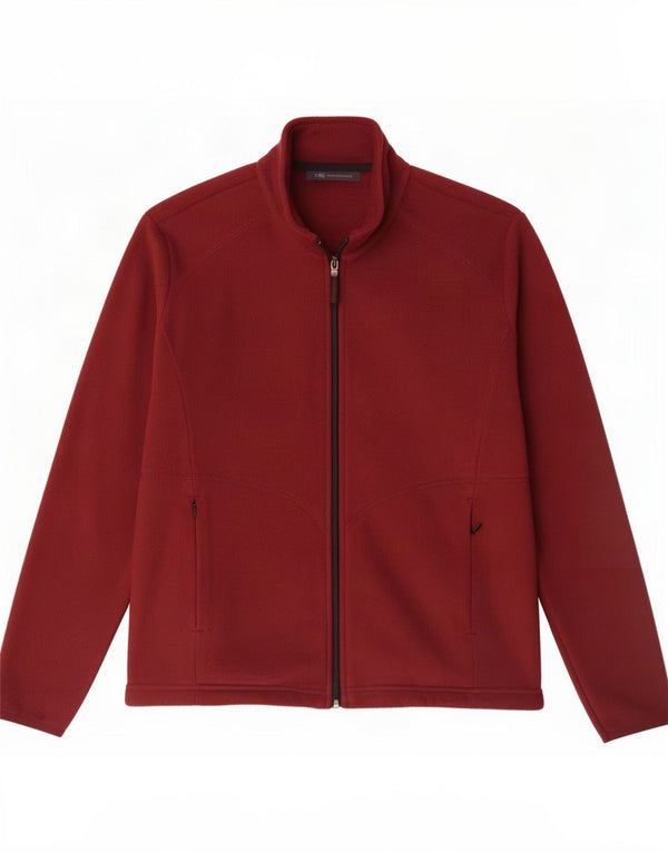 Женская флисовая куртка Marks & Spencer UK 22 3XL бордовый полиэстер