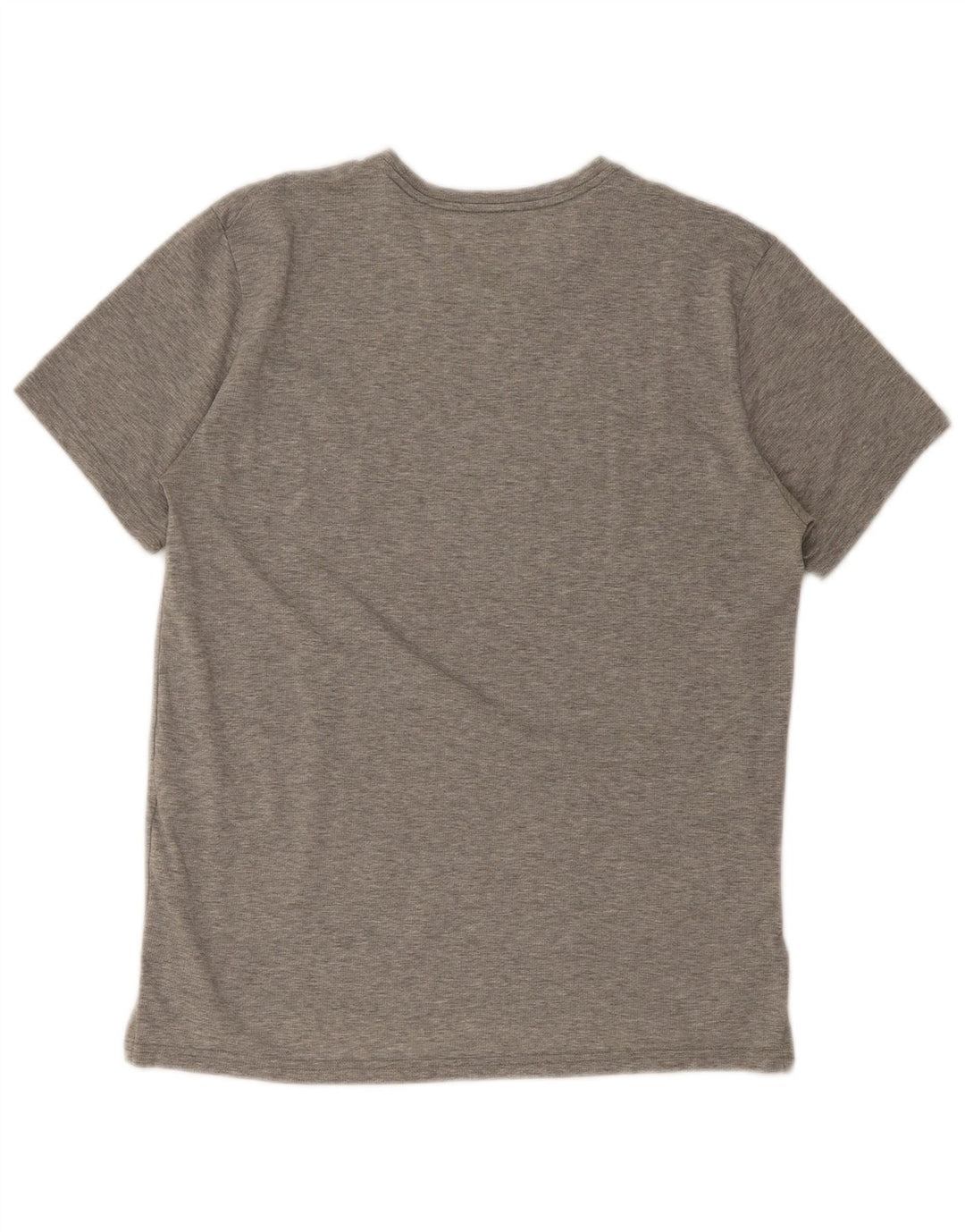 Мужская футболка Nike Dri Fit из полиэстера среднего серого цвета с крапинками