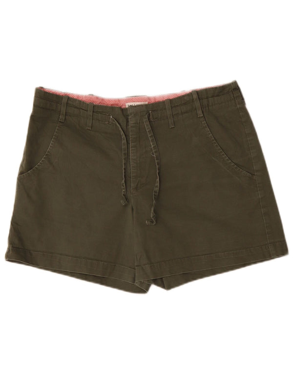 Женские шорты чинос Lee с высокой талией США 14 XL W34 Хаки Хлопок