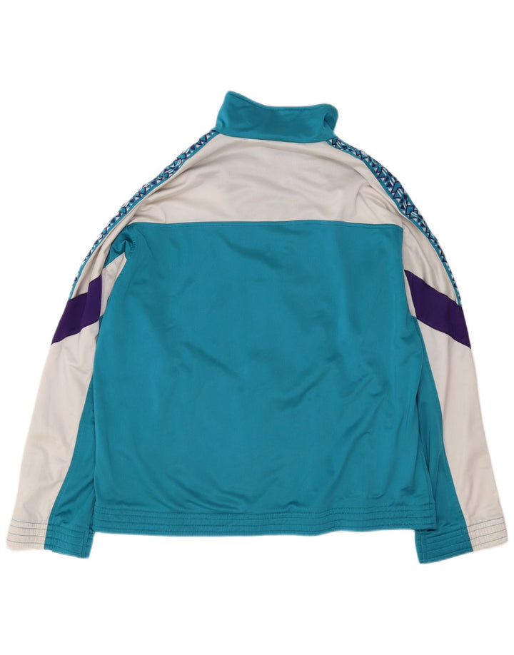 Lotto Мужской спортивный костюм с графическим рисунком XL, синий, полиэстер с цветными блоками