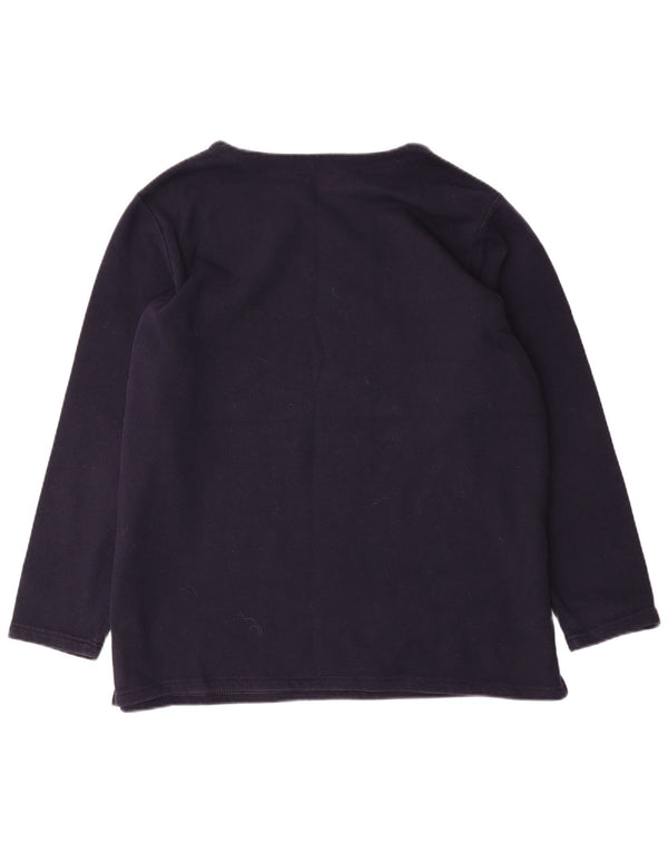 Женский свитер MARKS & SPENCER, джемпер UK 22, 3XL, темно-синий, хлопок