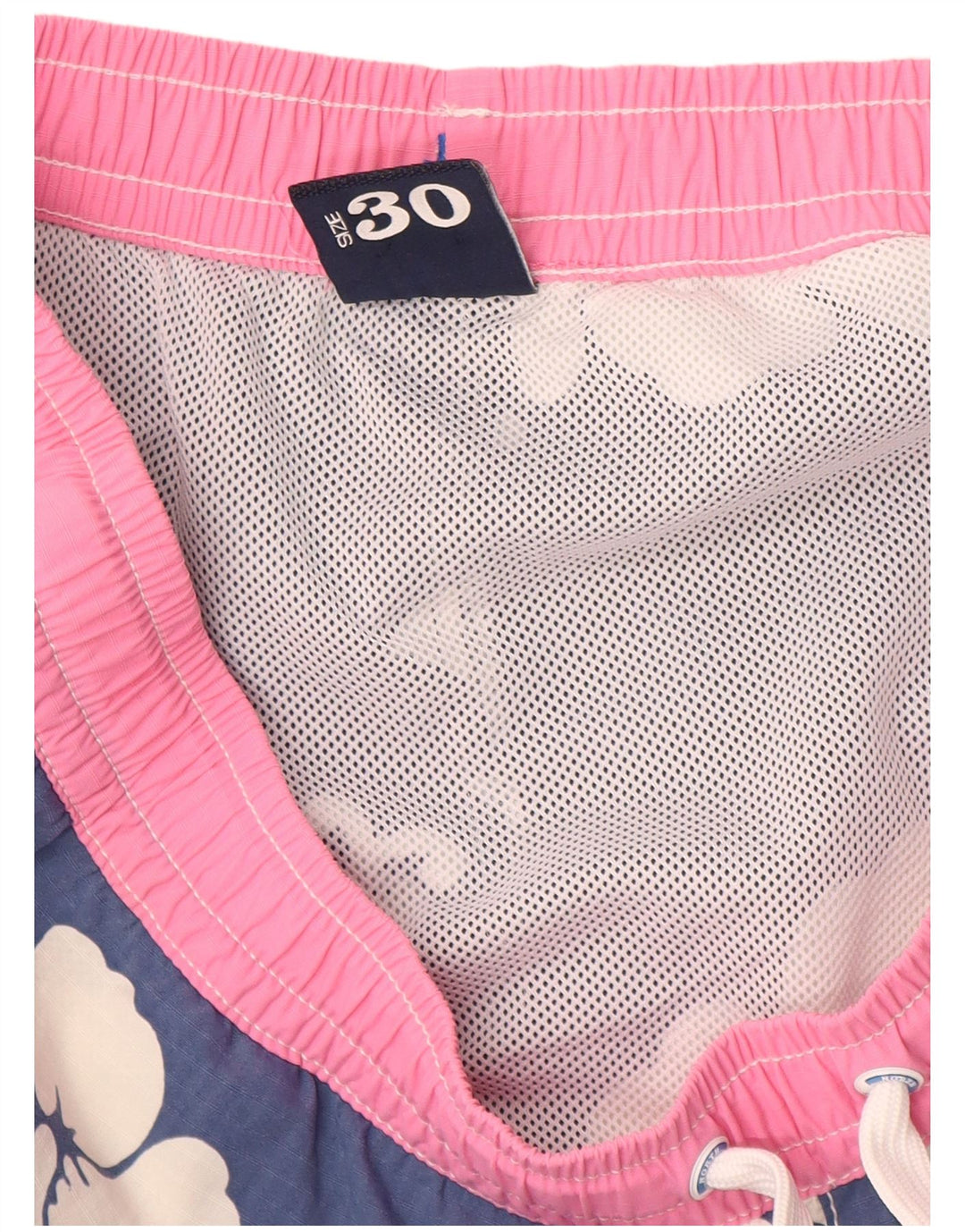 Женские шорты для плавания North Sails UK 14, полиамид, средний синий с цветочным принтом