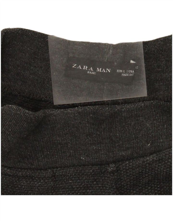 Мужские спортивные брюки джоггеры Zara, большие серые