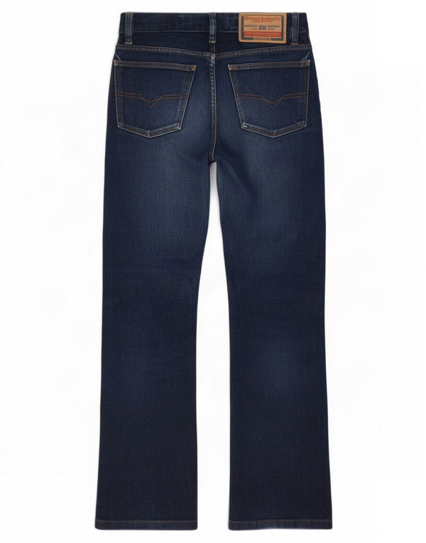 Женские джинсы Bootcut Diesel W28 L28 Темно-синие, хлопок