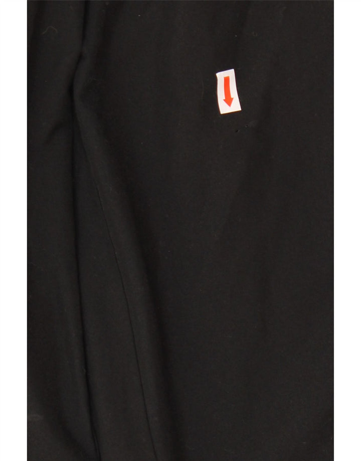 Мужские спортивные брюки Adidas, большие черные из полиэстера