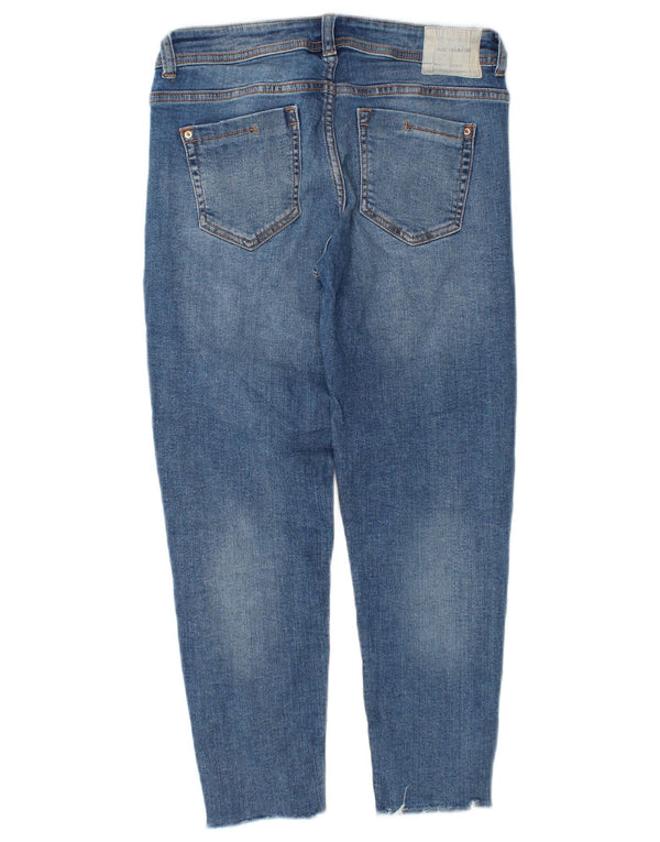Женские узкие джинсы Zara EU 34 2XS W24 L23 синие
