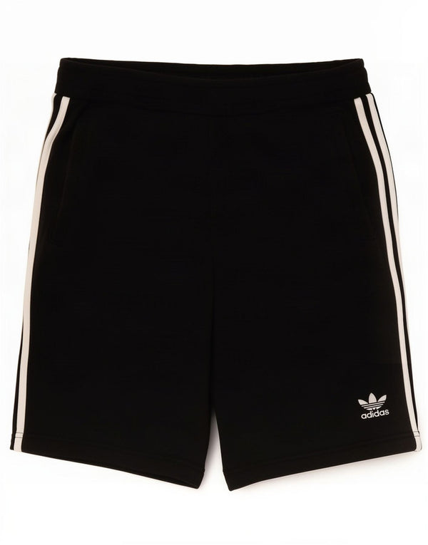 Мужские спортивные шорты Adidas, маленькие черные, хлопок