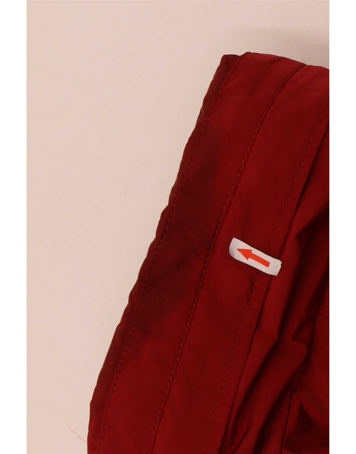 Мужская стеганая куртка с капюшоном Zara UK 44 2XL, красный полиэстер