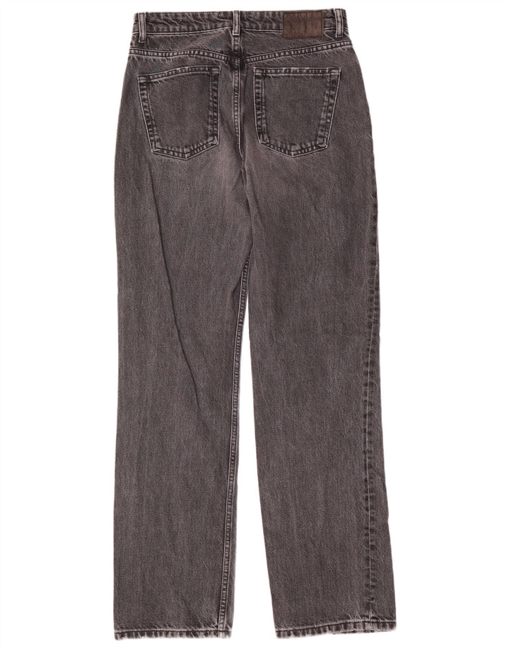 Женские прямые джинсы Zara EU 38, маленькие W28 L32, серые